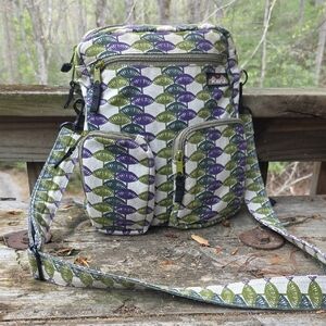 Kavu Mushroom Pattern Crossbody Bag